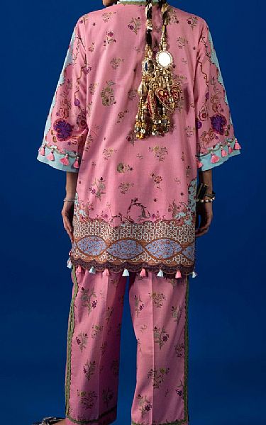 Sana Safinaz Pink Lawn Suit (2 pcs) | Pakistani Lawn Dress in USA- Image 2