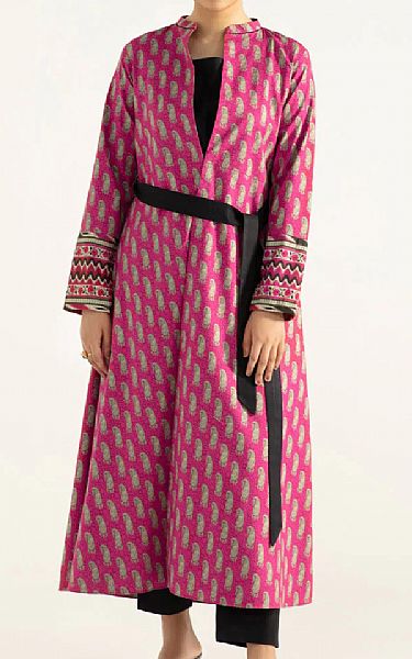 Sapphire Hot Pink Cotton Kurti | Pakistani Dresses in USA- Image 1