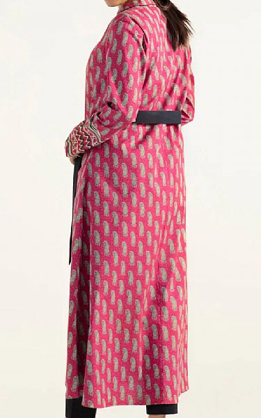 Sapphire Hot Pink Cotton Kurti | Pakistani Dresses in USA- Image 2