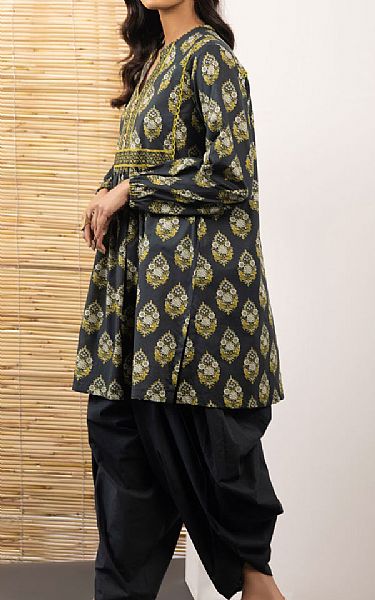 Sapphire Black Cotton Kurti | Pakistani Dresses in USA- Image 2