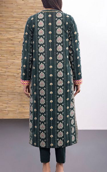 Sapphire Charcoal Cotton Kurti | Pakistani Dresses in USA- Image 2