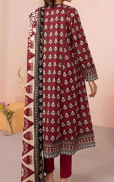 Sapphire Maroon Lawn Suit | Pakistani Dresses in USA- Image 2
