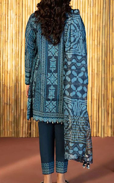 Sapphire Denim Blue Lawn Suit | Pakistani Dresses in USA- Image 2