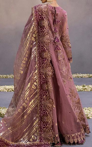 Sapphire Tea Rose Organza Suit | Pakistani Dresses in USA- Image 2
