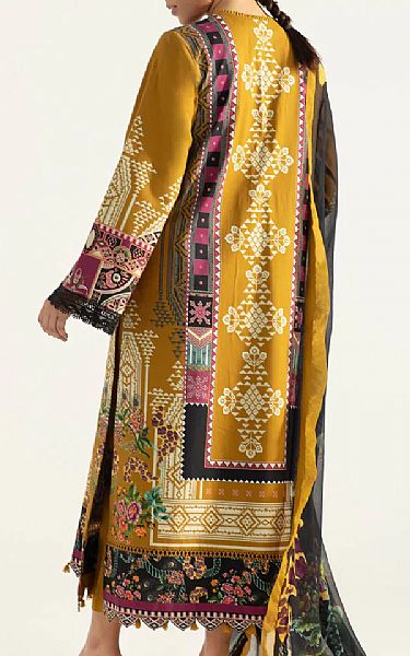 Sapphire Mustard Cotton Suit | Pakistani Dresses in USA- Image 2