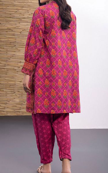 Magenta Cotton Suit (2 Pcs) | Pakistani Dresses in USA