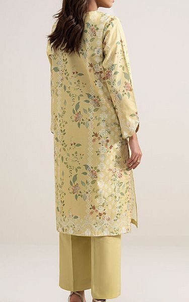 Sapphire Yellow Lawn Suit (2 Pcs) | Pakistani Lawn Dress in USA- Image 2