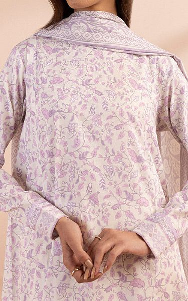 Sapphire Lilac Lawn Suit (2 Pcs) | Pakistani Lawn Suits- Image 2