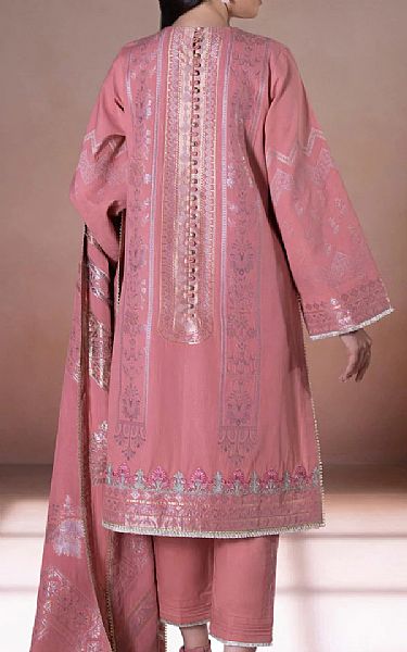 Sapphire Tea Rose Jacquard Suit | Pakistani Dresses in USA- Image 2