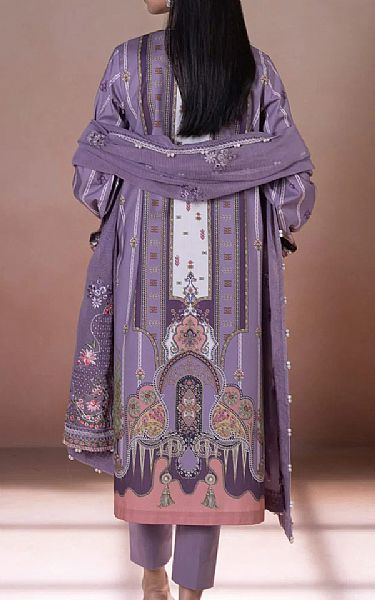 Sapphire Lavender Cotton Suit | Pakistani Dresses in USA- Image 2