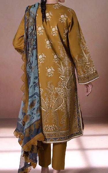 Sapphire Golden Brown Cotton Suit | Pakistani Dresses in USA- Image 2