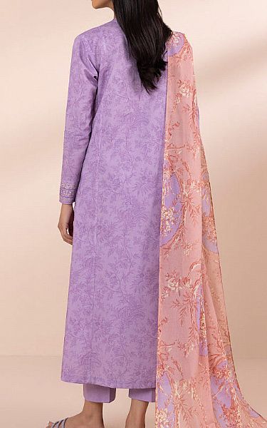 Sapphire Lavender Lawn Suit | Pakistani Lawn Suits- Image 2