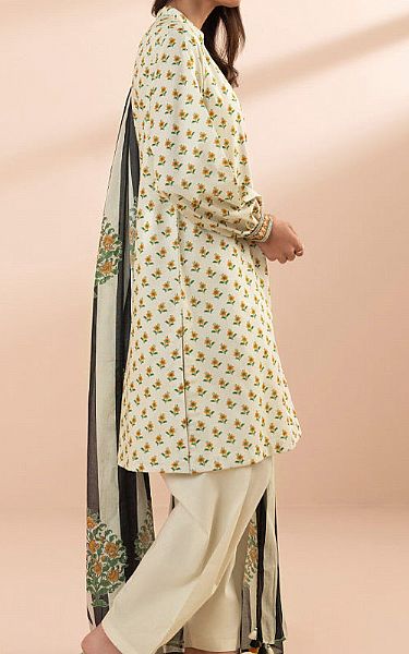 Sapphire Ivory Lawn Suit | Pakistani Lawn Suits- Image 2