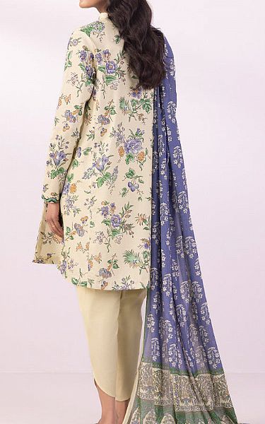 Sapphire Ivory Lawn Suit (2 Pcs) | Pakistani Lawn Suits- Image 2