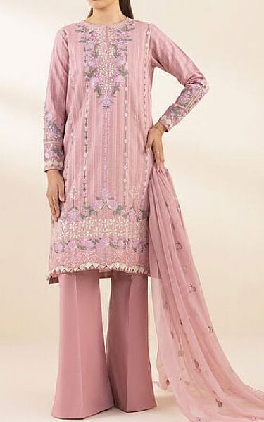 Sapphire Dusty Pink Cotton Suit | Pakistani Lawn Dress in USA- Image 1