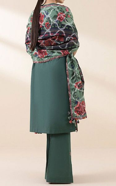 Sapphire Blue Lawn Suit | Pakistani Lawn Dress in USA- Image 2