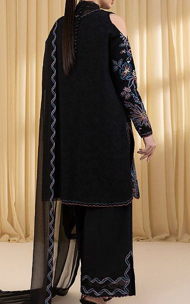 Sapphire Black Jacquard Suit | Pakistani Lawn Dress in USA- Image 2