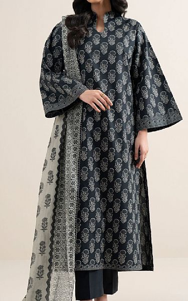 Sapphire Black Lawn Suit | Pakistani Lawn Dress in USA- Image 1