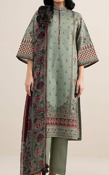 Sapphire Sage Green Lawn Suit | Pakistani Lawn Dress in USA- Image 1