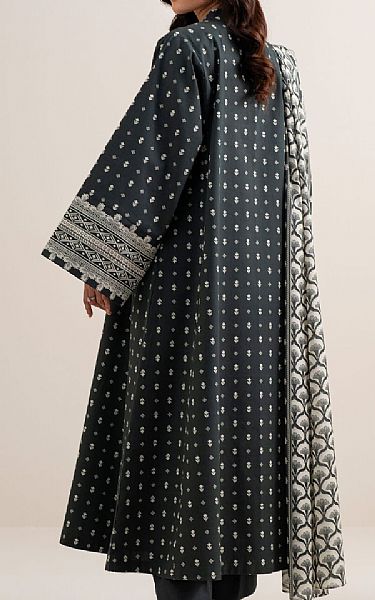 Sapphire Charcoal Lawn Suit | Pakistani Lawn Dress in USA- Image 2