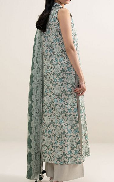 Sapphire Ivory/Teal Lawn Suit | Pakistani Lawn Dress in USA- Image 2