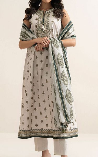 Sapphire Ivory Lawn Suit | Pakistani Lawn Dress in USA- Image 1