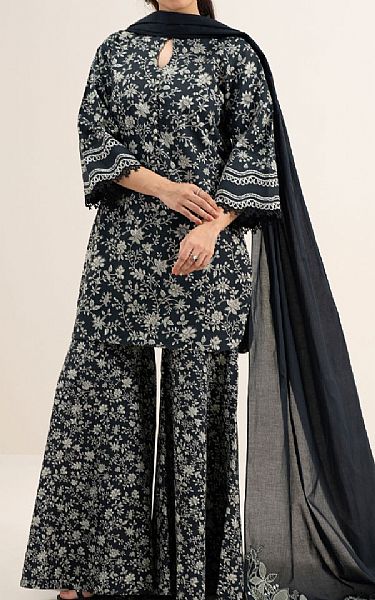 Sapphire Black Lawn Suit | Pakistani Lawn Dress in USA- Image 1