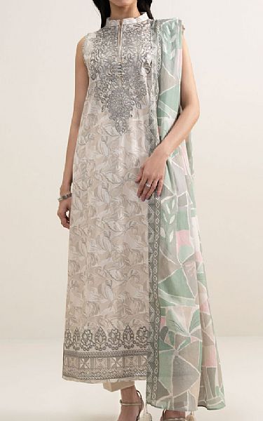 Sapphire Ivory Lawn Suit | Pakistani Lawn Dress in USA- Image 1