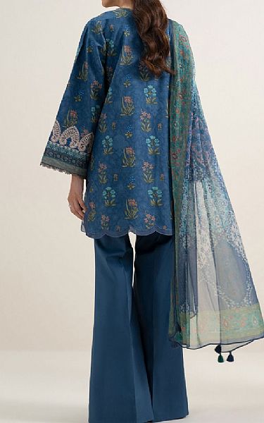 Sapphire Blue Lawn Suit | Pakistani Lawn Dress in USA- Image 2