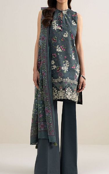 Sapphire Gray Lawn Suit | Pakistani Lawn Dress in USA- Image 1