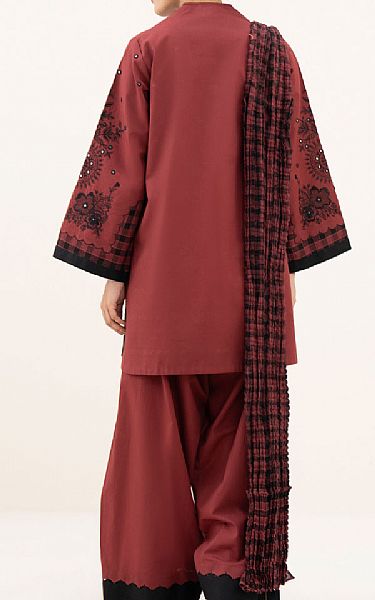 Sapphire Maroon Lawn Suit | Pakistani Lawn Dress in USA- Image 2