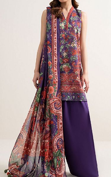 Sapphire Multicolor Lawn Suit | Pakistani Lawn Dress in USA- Image 1