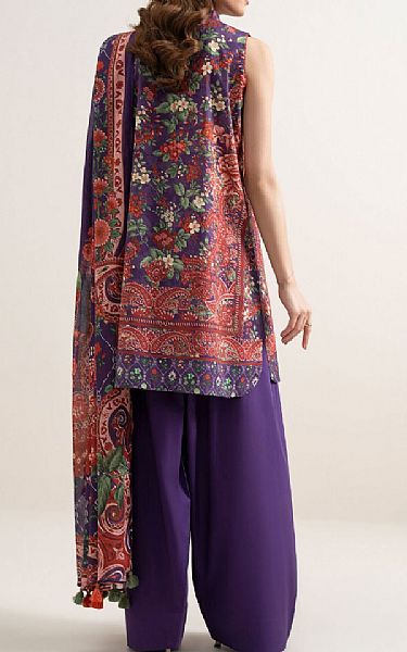 Sapphire Multicolor Lawn Suit | Pakistani Lawn Dress in USA- Image 2