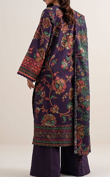 Sapphire Purple Lawn Suit | Pakistani Lawn Dress in USA- Image 2