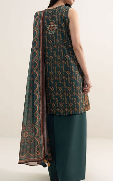 Sapphire Teal Green Lawn Suit | Pakistani Lawn Dress in USA- Image 2
