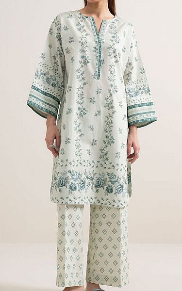Sapphire Off-white Lawn Suit (2 Pcs) | Pakistani Lawn Dress in USA- Image 1
