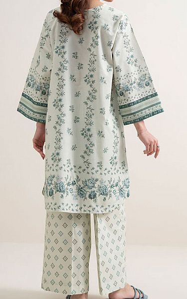 Sapphire Off-white Lawn Suit (2 Pcs) | Pakistani Lawn Dress in USA- Image 2
