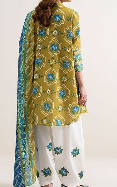 Sapphire Olive Lawn Suit (2 Pcs) | Pakistani Lawn Dress in USA- Image 2