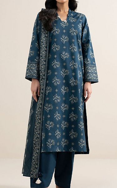 Sapphire Denim Blue Lawn Suit | Pakistani Lawn Dress in USA- Image 1