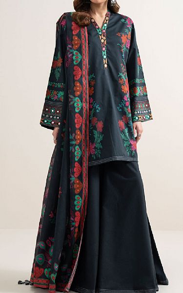Sapphire Black Lawn Suit | Pakistani Lawn Dress in USA- Image 1