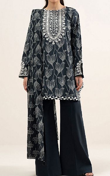 Sapphire Black/White Lawn Suit | Pakistani Lawn Dress in USA- Image 1