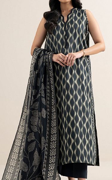 Sapphire Black Lawn Suit | Pakistani Lawn Dress in USA- Image 1