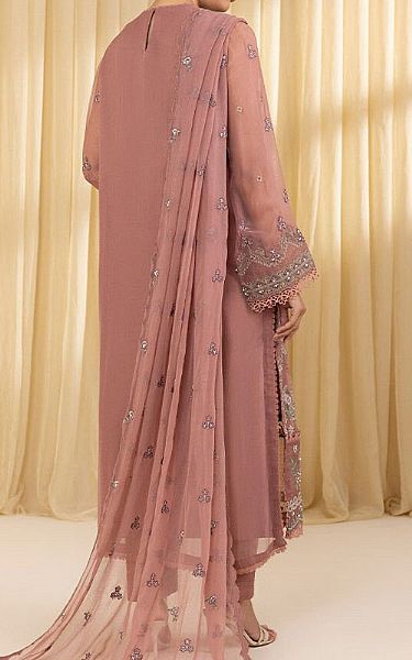Sapphire Tea Pink Chiffon Suit | Pakistani Embroidered Chiffon Dresses USA- Image 2