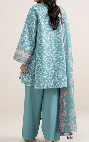 Sapphire Aqua Lawn Suit | Pakistani Lawn Dress in USA- Image 2