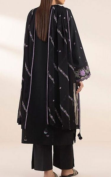 Sapphire Black Dobby Suit | Pakistani Lawn Dress in USA- Image 2