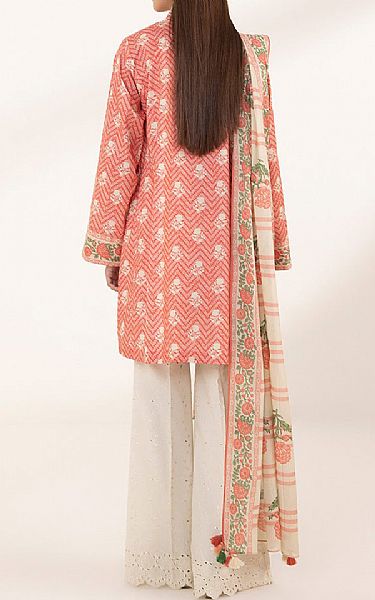 Sapphire Coral Lawn Suit (2 pcs) | Pakistani Lawn Suits- Image 2