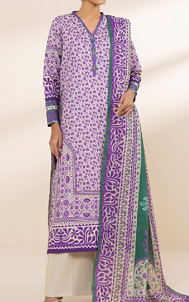 Sapphire Lilac Lawn Suit (2 pcs) | Pakistani Lawn Dress in USA- Image 1