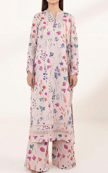 Sapphire Misty Rose Pink Lawn Suit (2 pcs) | Pakistani Lawn Suits- Image 1