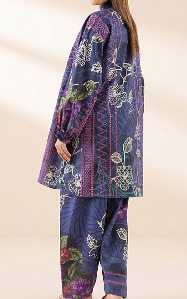 Sapphire Dusky Blue Lawn Suit (2 pcs) | Pakistani Lawn Dress in USA- Image 2