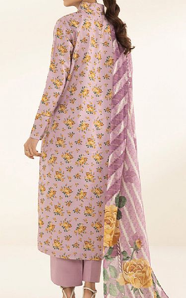 Sapphire Oyster Pink Lawn Suit | Pakistani Lawn Suits- Image 2